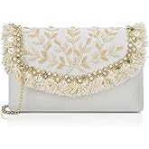 Lavie Signature Women's Irvine Embroidered Envelop Clutch | Ladies purse |Gift For Women