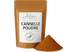ADV Cannelle Moulue de Ceylan – 100% Naturelle, Parfum Doux et Subtil, 100g – Idéale pour Pâtisserie, Boissons et Cuisine