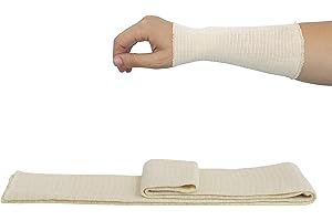 VENDARI Venda elástica tubular de compresión (6,3cm x 1m Talla B (Muñeca y tobillo))