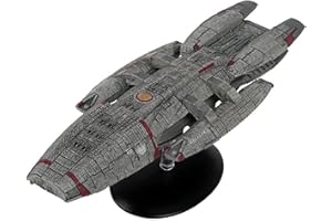 Eaglemoss Hero Collector Galactica (sang et chromé) | Collection Batlestar Galactica | Réplique de modèle