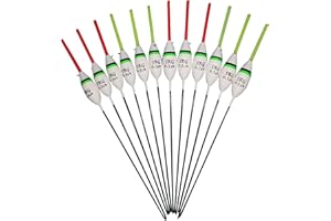 SRG POLE FLOATS 12 x Assorted Pole Floats (Pack 3)