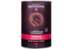 Monbana Trinkschokolade Rich & Creamy Chocolate Mix ('Tresor de Chocolat') 1000g