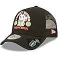 New Era Lucky Paws Sign Black A-Frame Adjustable Trucker Cap