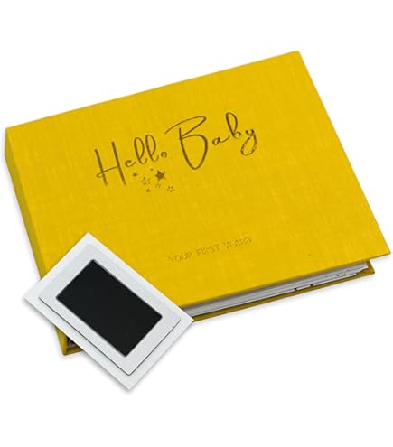 Hello Baby Inkless Hand & Footprint Kit Mess Free NO Ink 2 A5 Papers