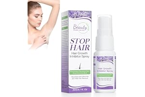 CLY AMS Hair Growth Inhibitor Spray,Hair Inhibitor for Body and Face, Arm, Armpit, Leg for Men and Women,Slows Hair Regrowth,After Wax Care for Women & Men