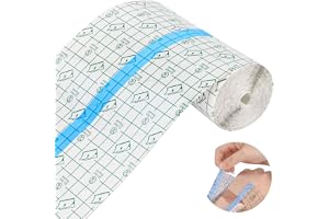 ACWOO Tatueringsfilm, Tatueringsplåster, 15 cm x 5 m Tatueringseftervård, Stort Vattentätt Tatueringsplåster, Tatueringsfilm