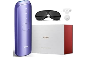 Ulike Air 3 Laser Hair Removal Device - IPL Hair Removal for Women and Men with Sapphire Ice Cooling, Nearly Painless Long-Lasting Results for Face and Body, at-Home Use