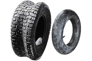 KINGSTIRE Tret GoKart Reifen 16 x 6.50-8, Blockprofil, 4 PR stabiler Reifenaufbau, passend für Go Karts z.B. Dino, Berg, Mammoet u.a, Tragkraft 200 kg, TOP-Qualität!