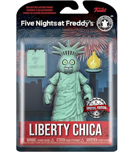Portachiavi Peluche Ufficiale Five Nights At Freddy's - CHICA Con Clip, Licenza Just Toys