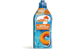 BSI pH Up Liquide pour Augmenter pH de piscine 1 L, Bleu
