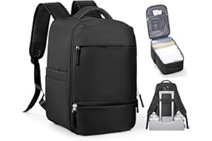 SEAFEW Sac à dos sous vide de voyage avec pompe pour Ryanair 40x30x20, Sac À Main Bagage Cabine Avion 45x36x20 para Easyjet, sac à dos décontracté pour ordinateur portable,Sac de Voyage pour Week-End