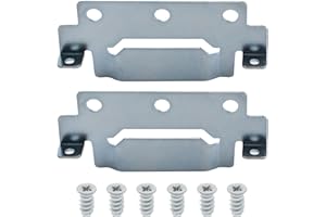 Spare Hardware Parts Zamiennik dla części ramy łóżka IKEA 139301 (płyta montażowa) i 105307 (śruby)