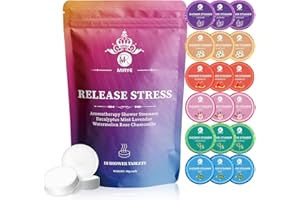MR MIRYE Shower Steamers 18Pack-Home Spa Aromatherapy for Relaxation & Stress Relief, Perfect Self-Care & Gifts for Women (Birthdays/Mother's Day/Christmas)