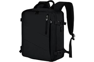 Leyrica Plecak podręczny 45 x 36 x 20/40 x 20 x 25 do Easyjet i Ryanair, plecak podróżny, samolot, torba podróżna, walizka podręczna, bagaż podręczny plecak