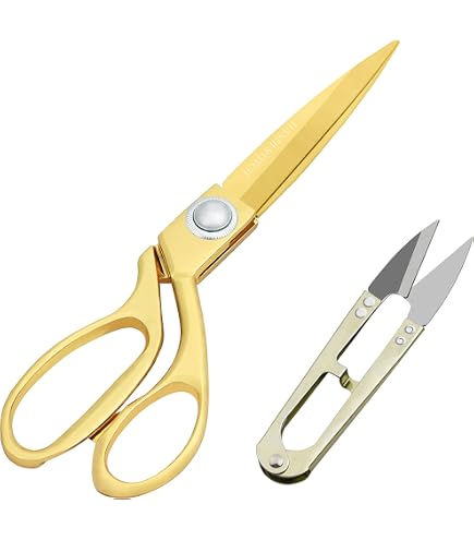 Premax 80507 Dressmaker Shears - 7" Professional Tailoring Scissors, Made In Italy