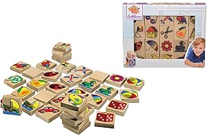 EICHHORN Simba Heros 100072402 - Gioco Memory con tasselli in Legno [Importato dalla Germania]