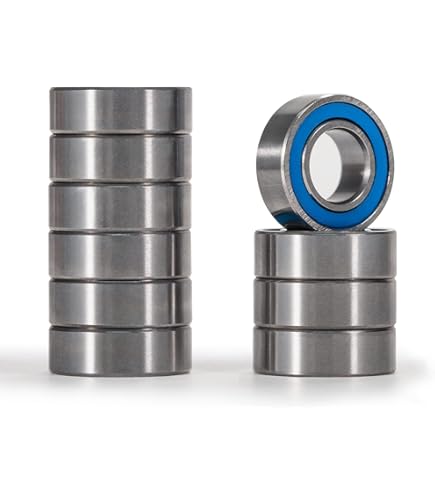 Cuscinetti A Sfere 6804-2RS | 4 Pezzi 20x32x7mm | Doppia Guarnizione Gomma | Acciaio Cromato - Foto 10