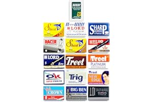 RAZOR BLADES CLUB 100 Lamette di Qualità (16 marche differenti)