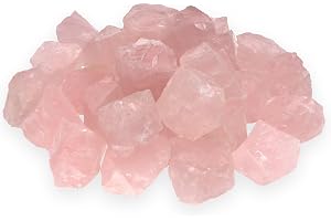 Fina stenar i 100% naturlig rosenkvarts 300 g, 300 g (Lot de 1)