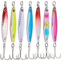 TUXIBIN Lot de Grands leurres de pêche de 18 cm pour pêche à la Truite, au brochet, à la Perche