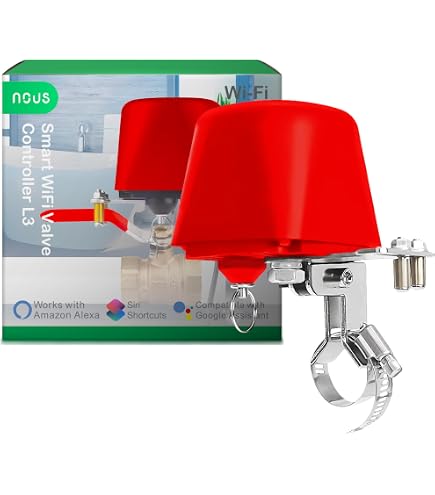 Jardibric - Programmateur WiFi d'Arrosage 1 Voie avec Application Tuya Smart - Compatible Google et Alexa - Étanche IP54 - Mode Manuel et Détection Pluie - Jusqu'à 2100 L/h