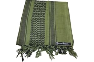 MILSPEC SURPLUS 100% Cotton Shemagh Scarf Arab Face Mask Dust Cover Keffiyeh Head Neck Wrap Digital Camouflage Gun Grenade Skull Star Pattern Scarves