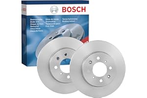 BOSCH AUTOMOTIVE Bosch BD1437 Discos de freno - Eje delantero - certificación ECE-R90 - 1 juego de 2 discos