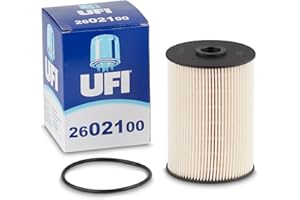 UFI Filters, Filtro Gasolio 26.021.00, Filtro Carburante per Ricambio, Adatto ad Auto, Applicabile su Diversi Modelli Audi, Hako, Seat, Skoda e Volkswagen