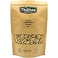 Organic Cashew Nuts - Source of Protein, High Fibre, Raw, Vegan, GMO-Free, Certified Organic - No Additives or Preservatives - Nutritious and Delicious - Thames Organic 1kg