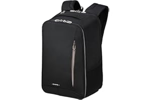 Samsonite Guardit Classy - Equipaje de mano Ryanair 25 x 20 x 40 cm, 20L, 0,60 kg, Bolsa de cabina, Mochila de avión S, Negro (Black)