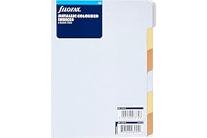Filofax 132619 Notatnik, Wielokolorowy, A5