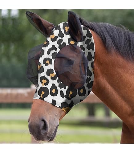 Ruggles Shetland Fliegenmaske Für Ponys - Mit Nasenschutz In Größe L
