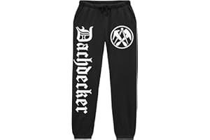 Uglyshirt89 Dachdecker Männer u. Herren Jogginghose | Handwerker Arbeit Beruf Hose | M1