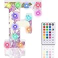 Light Up Letters, Glitter Alphabet Letter Sign Pink LED Marquee Letter Lights Battery Powered For Night Light Girls Bedroom Birthday Party Wedding Home Christmas Decorations Gift For Her-Pink Z - View #5