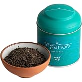Toganoo Pu-Erh Tea - Fermente Siyah &Ccedil;ay (50g) - Yıllanmış &Ccedil;in Puerh &Ccedil;ayı - Metabolizma Hızlandırıcı ve Sindirim Dostu - Topra