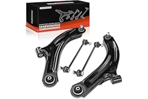 ‎FRANKBERG Frankberg 4-Teilig Querlenker Satz Koppelstange Vorderachse Links Rechts Kompatibel mit Micra III K12 1.0L-1.6L 2003-2010 Note E11 NE11 1.4L 1.5L 1.6L 2006-2013 Replace# 54500BC41A