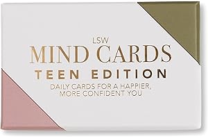 LSW London Mind Cards - Teen Edition | 45 Cards for Daily Confidence, Positivity & Stress Management | Mindfulness for Teenagers