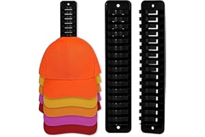 JGGDDU Selbstklebende Hut-Organizer Huthaken, Cap Halterung Wand, Hut-Halter Hutständer Haken, Kappenhaken für die Wandmontage Hutaufbewahrung Huthalter Für Baseball Kappe, 2 Stück