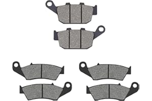 AHL 3 paires Plaquettes de frein kit pour XRV 750 P/R/S/T/V/W/X/Y Africa Twin 1994-2003