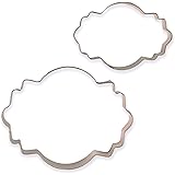 PME Set di 2 tagliapasta per biscotti e torte, 4 pezzi