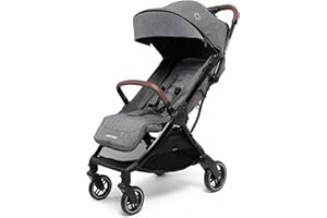 Maxi-Cosi Eva3, Passeggino per Bambini 0-4 anni (22 kg), Passeggino Leggero e Compatto, Reclinabile 3 Posizioni, Passeggino da Viaggio Chiusura Automatica, Tracolla, Select Grey
