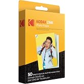 Kodak Zink fotoğraf kağıdı, 50 x 76 mm, anında film, 50'li paket