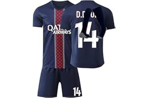 Générique Maillot de Foot Enfant et Homme 25/26 Nouveau Ensemble de Foot, Équipement Football T-Shirt et Short Chaussettes