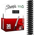 Sharpie Permanent Markers | Fine Point for Bold Details | Black Ink | 36 Marker Pens