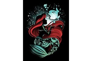 Youtheart Peinture diamant Ariel Diamond Art Sirène, 5D Full Drill Kit de broderie au point de croix, décoration murale DIY Taille unique