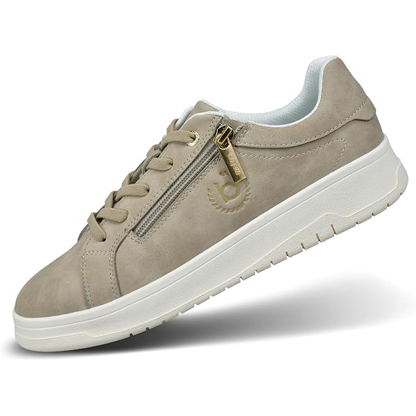 Sneakers Beige Chunky Bugatti 4561 da Donna