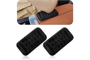 GTLM 2 Stück Ellenbogen & Armlehnen Polster Auto,Komfortable Auto Armlehne Polster mit Memory Foam Pad für Arm Support,Autotür/Mittelarmlehne Universal Auto Zubehör Innenraum