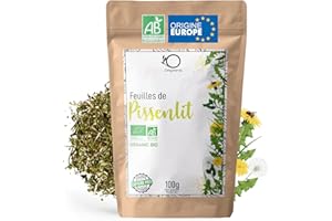 ORIGEENS Infusion Pissenlit Bio 100g - Tisane Detox et Diurétique - Feuilles de Pissenlit Bio - Origine Europe