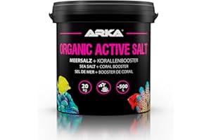 ARKA Microbe-Lift Organic Active - Sel de mer pour des coraux de Couleur éclatante et Une Meilleure Croissance SALTAMD Blanc 10 kg