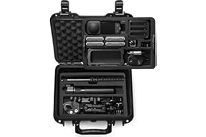 LEKUFEE Estuche de Transporte Impermeable para Insta360 X4/Insta360 X3 o Insta360 One X2 Cámara de Acción y Accesorios (Solo Estuches)